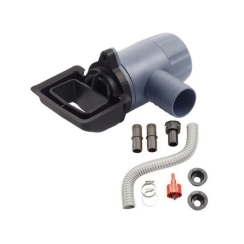 Graf Universal Rain Barrel Downspout Connection Kit - Rectangular