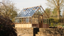 Alton Westminster Half-Boarded Cedar Greenhouse