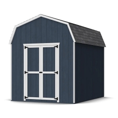 Little Cottage Co. 8 x 10 Foot Value Gambrel Barn with 6 Foot Sidewalls and Floor - Precut Kit