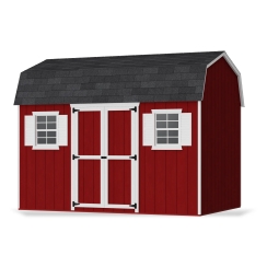 Little Cottage Co 8 x 12 Foot Value Gambrel Barn Workshop