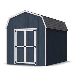 Little Cottage Co. 8 x 12 Foot Value Gambrel Barn with 6 Foot Sidewalls and Floor - Precut Kit