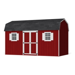 Little Cottage Co 8 x 16 Foot Value Gambrel Barn Workshop
