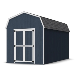 Little Cottage Co. 8 x 16 Foot Value Gambrel Barn with 6 Foot Sidewalls and Floor - Precut Kit