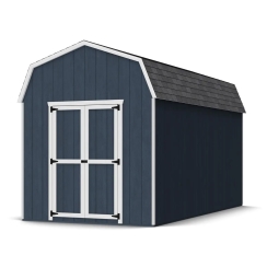 Little Cottage Co. 8 x 16 Foot Value Gambrel Barn with 6 Foot Sidewalls - Precut Kit