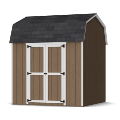 Little Cottage Co 8 x 8 Foot Value Gambrel Barn with Side Entry