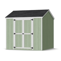 Little Cottage Co 8 x 8 Foot Value Gable Shed with Side Entry