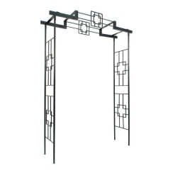 Achla 96 Inch Square-on-Squares II Arbor