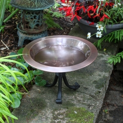 Achla 13 Inch Classic II Birdbath and Tripod Stand