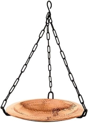 Achla 12 Inch Copper Hanging Birdbath