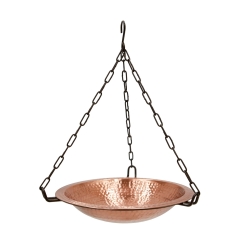 Achla 14 Inch Copper Hanging Birdbath