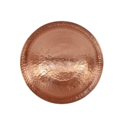 Achla 14 Inch Hammered Copper Birdbath with Non-Threaded Base