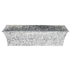 Achla 24 x 8 Inch Embossed Flower Box