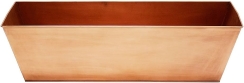Achla 23 x 7 Inch Copper-Plated Steel Flower Box