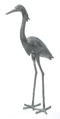 Achla 43 Inch Great Blue Heron Garden Accent