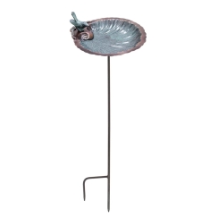 Achla 11 Inch Scallop Shell Birdbath