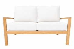 Royal Teak Collection Coastal 2-Seater Loveseat