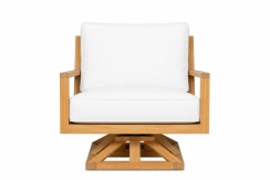 Royal Teak Collection Coastal Swivel Chair
