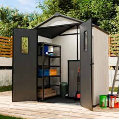 Eagle Peak 6 x 4 Foot Resin Outdoor Storage Shed