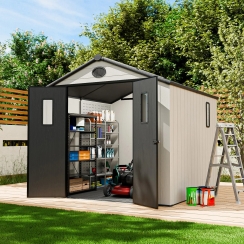 Eagle Peak 8 x 8 Foot Resin Outdoor Storage Shed