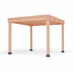 Outdoor Living Today 10 x 10 Foot Urban Escape Cedar Pergola