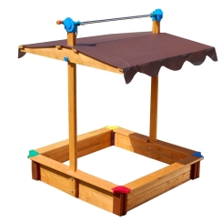 Exaco Felix Sandbox with Adjustable Roof