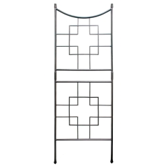 Achla 31 Inch Square-On-Squares Double Pole Trellis