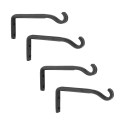 Achla 5 1/4 Inch Wall Brackets for Trellis - Set of 2