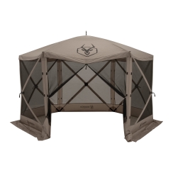 Gazelle Tents 124 Inch G6 6-Sided Portable Gazebo