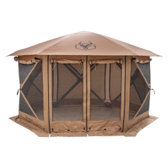Gazelle Tents 124 Inch G6 Cool Top 6-Sided Portable Gazebo