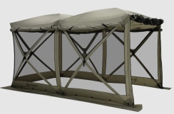 Gazelle Tents 156 x 86 Inch Agave Green Tandem Portable Gazebo