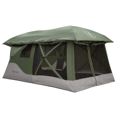 Gazelle Tents 165 x 94 Inch Alpine Green T4 Tandem Hub Tent