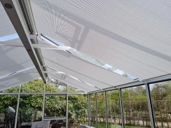 Hoklartherm 98 Inch Side Wall Retractable Roll-Up Shade