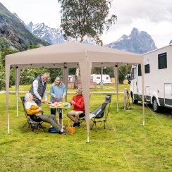 Costway 13 Foot Hexagonal Adjustable Pop-Up Canopy
