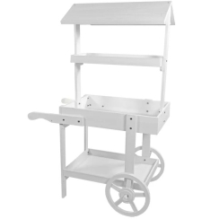 Sunnydaze Country Market Flower Stand Raised Garden Bed