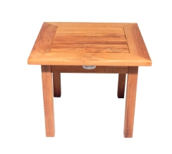 Royal Teak Collection 20 Inch Square Miami Side Table