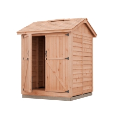 Outdoor Living Today 6 x 6 Foot Maximizer Cedar Storage Shed