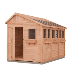 Outdoor Living Today 8 x 12 Foot SunShed Cedar Garden Shed