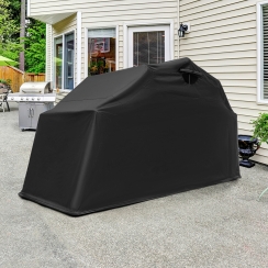Costway 11 x 5 Foot Waterproof Outdoor Motorcycle Shelter