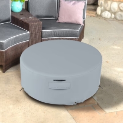 Seal Skin Covers 34 Inch Round Elite Waterproof Cover for Ottomans