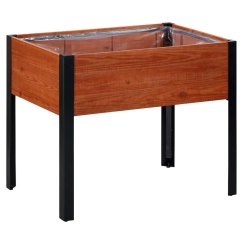 JR Home 37 x 24 Inch Rectangular Urban Garden Raised Planter