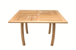 Royal Teak Collection 50 Inch Square Dolphin Table