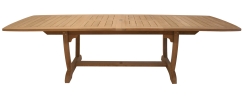 Royal Teak Collection 64 to 96 Inch Gala Double Leaf Expansion Table