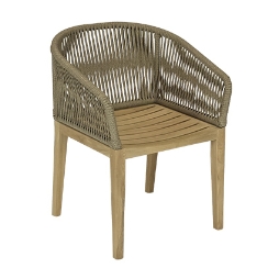 Royal Teak Collection Desert Sand Malibu Dining Chair