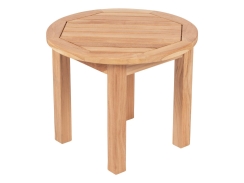 Royal Teak Collection 20 Inch Round Miami Side Table