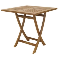 Royal Teak Collection 30 Inch Square Sailor Folding Table