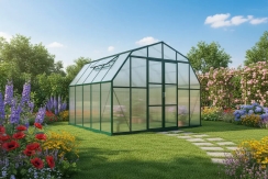 Grandio 12 x 28 Foot Summit Greenhouse