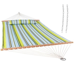 Sunnydaze Quilted Hammock with Spreader Bar