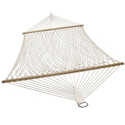 Sunnydaze Double Cotton Rope Hammock