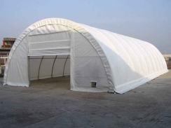 Rhino Shelter 30 x 65 Foot Commercial Round Truss Building