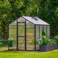 Vego Garden 6.5 x 8.5 Foot Junior Victorian Greenhouse